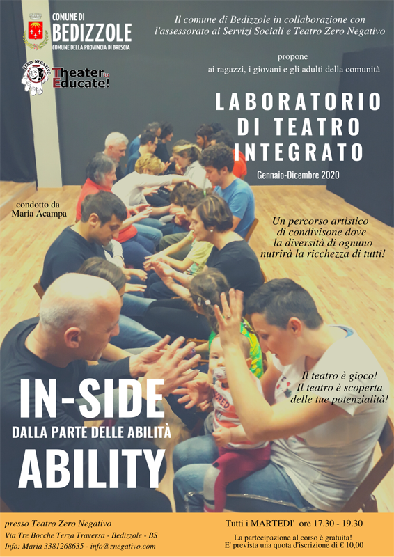 teatro integrato IN-SIDE ABILITY teatro zero negativo