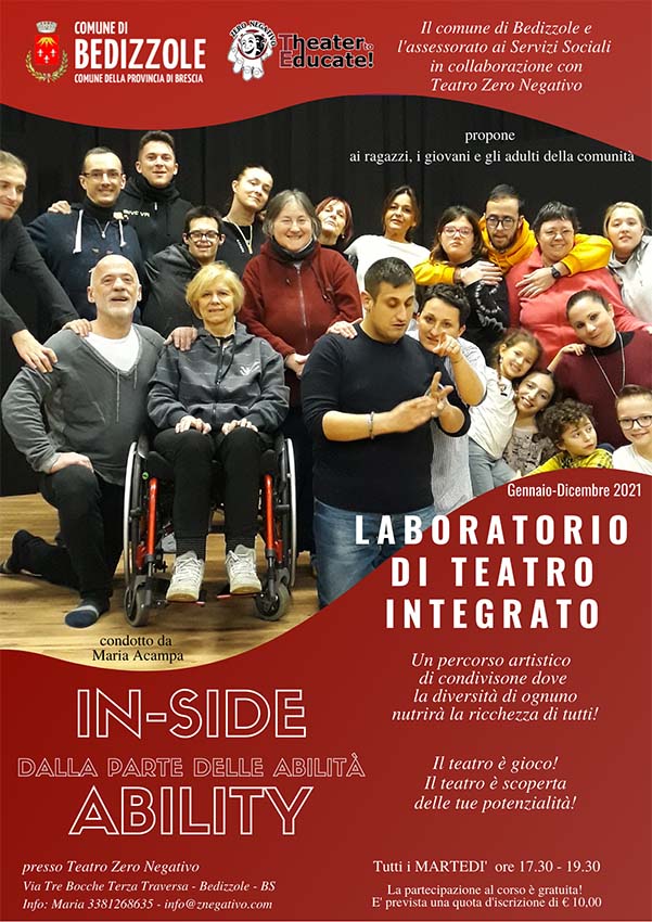 Teatro integrato IN-SIDE ABILITY teatro zero negativo