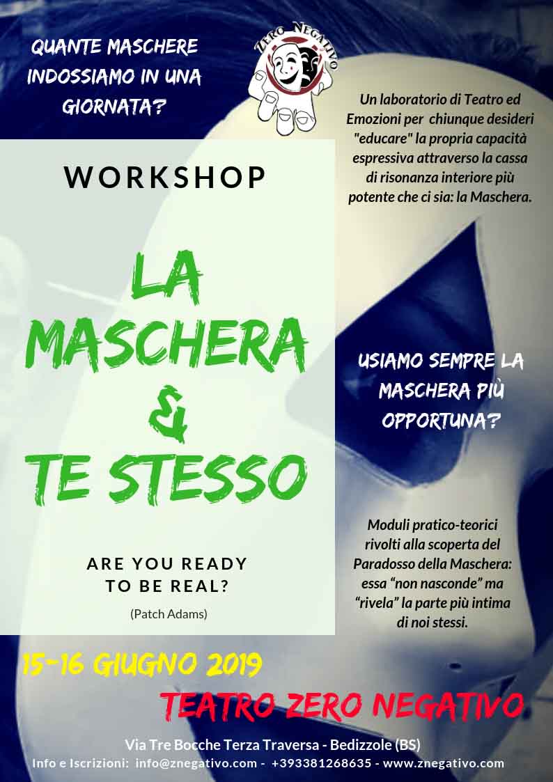 laboratorio la maschera e te stesso 