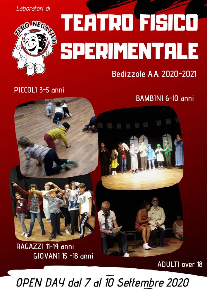 laboratori corso teatro fisico sperimentale teatro zero negativo