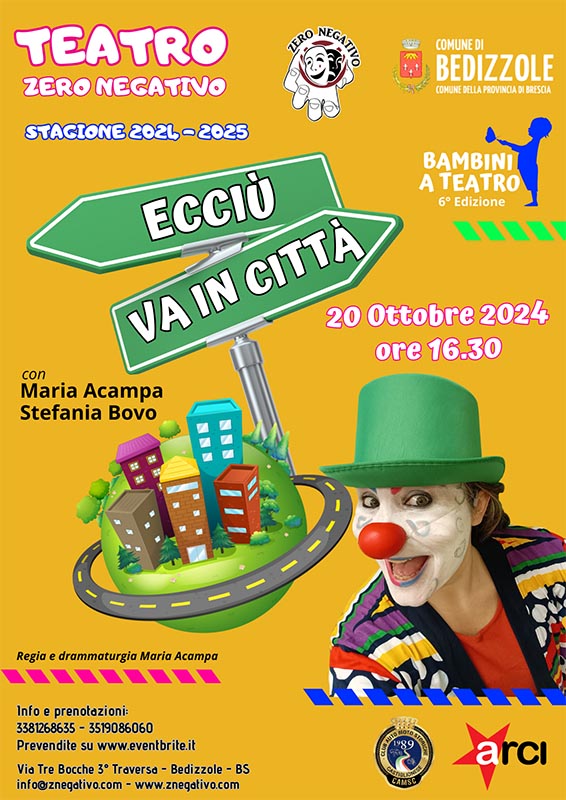 Spettacolo ECCIU VA IN CITTA'