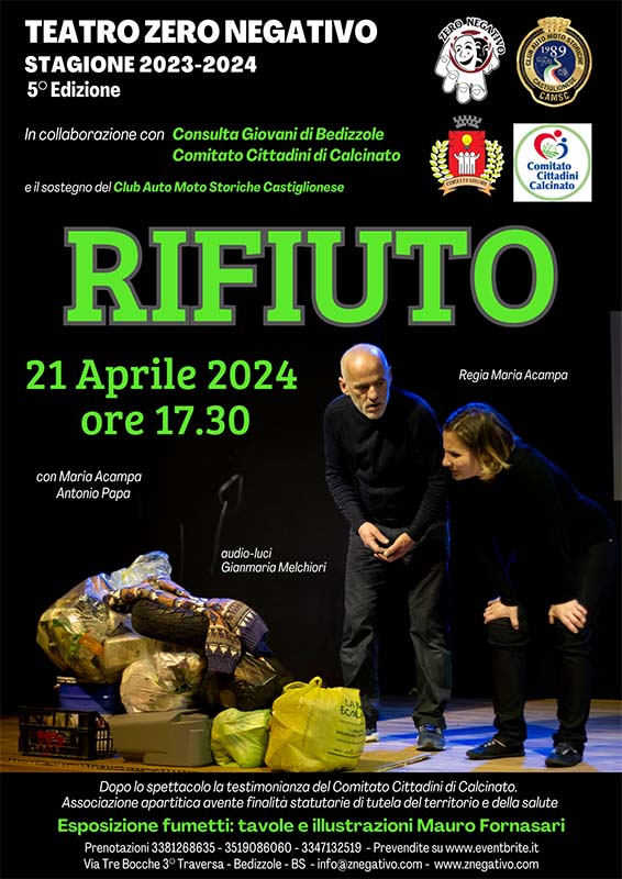 RIFIUTO Teatro Zero Negativo