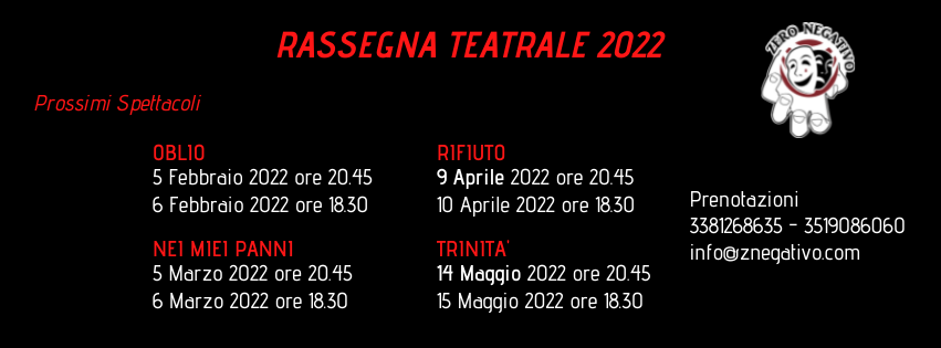 Spettacoli Rassegna 2022