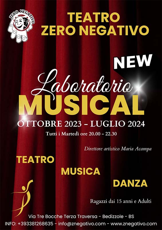 laboratorio musical teatro zero negativo